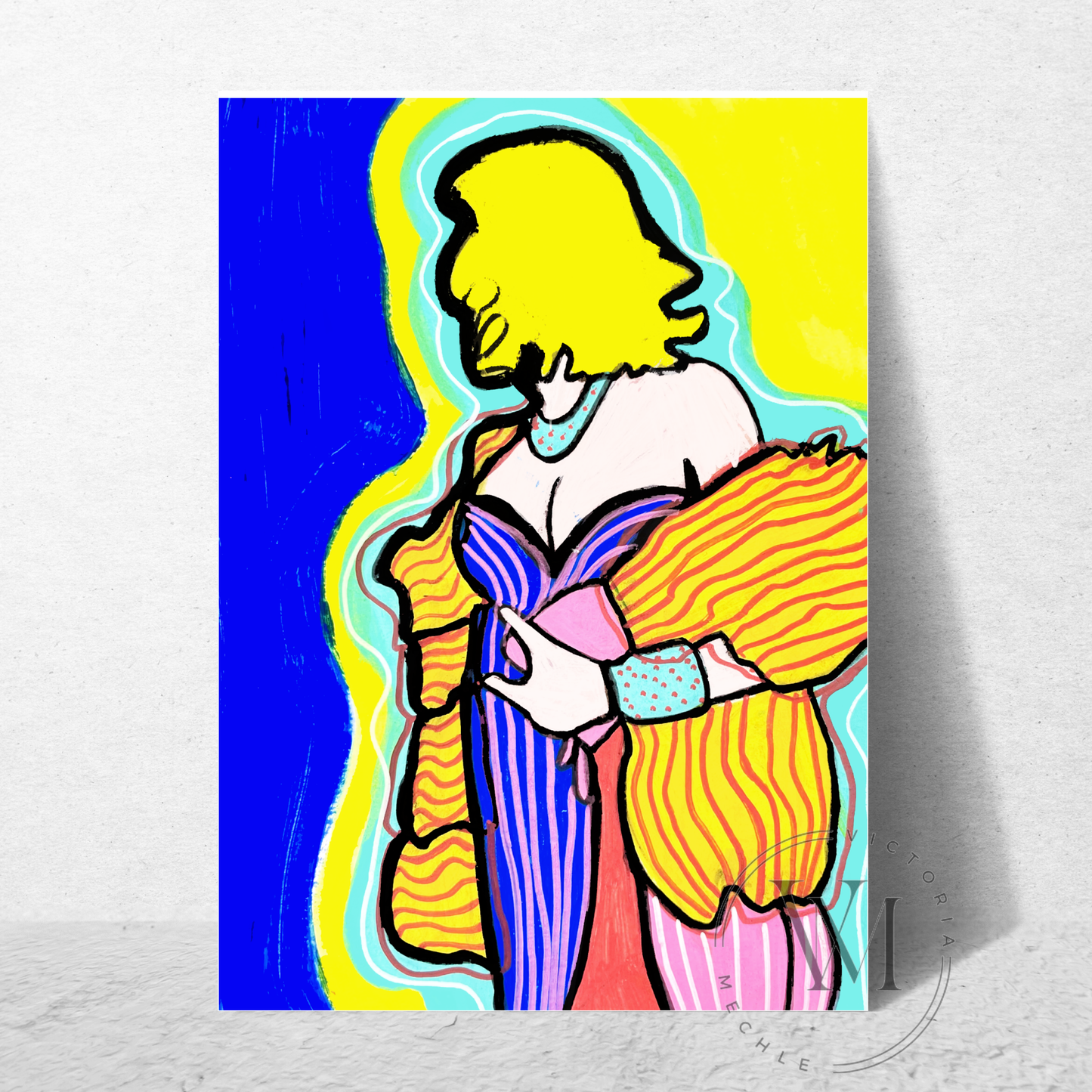 FINE ART PRINT "MARILYN"