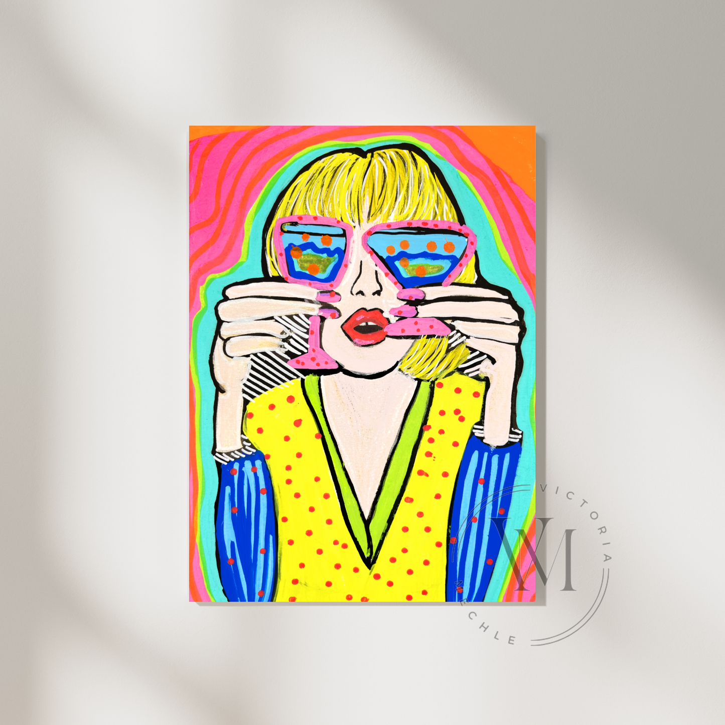 FINE ART PRINT "MARTININIS"