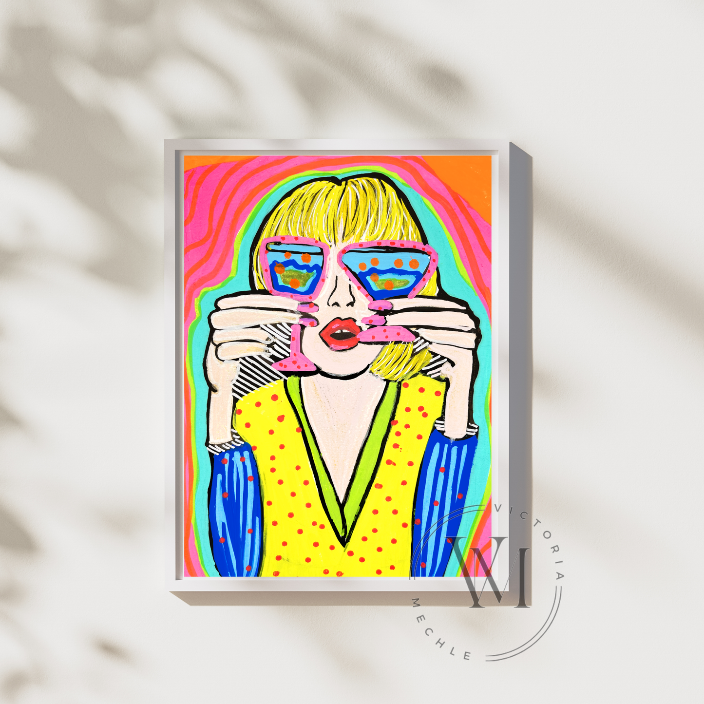 FINE ART PRINT "MARTININIS"